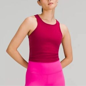 Lululemon Ebb to Street Cropped Tank